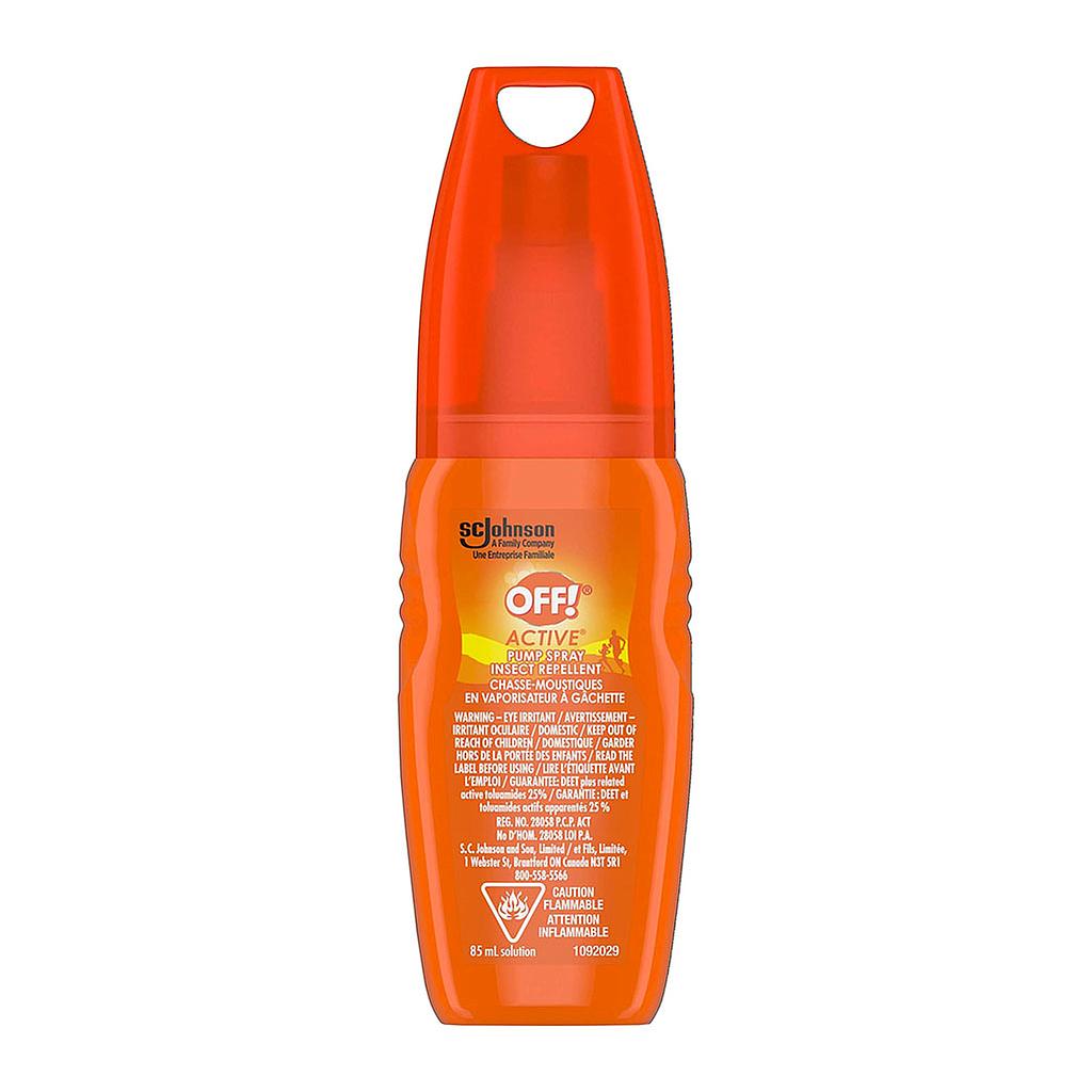 DMB - OFF! ACTIVE PUMP SPRAY INSECT REPELLENT 35ML