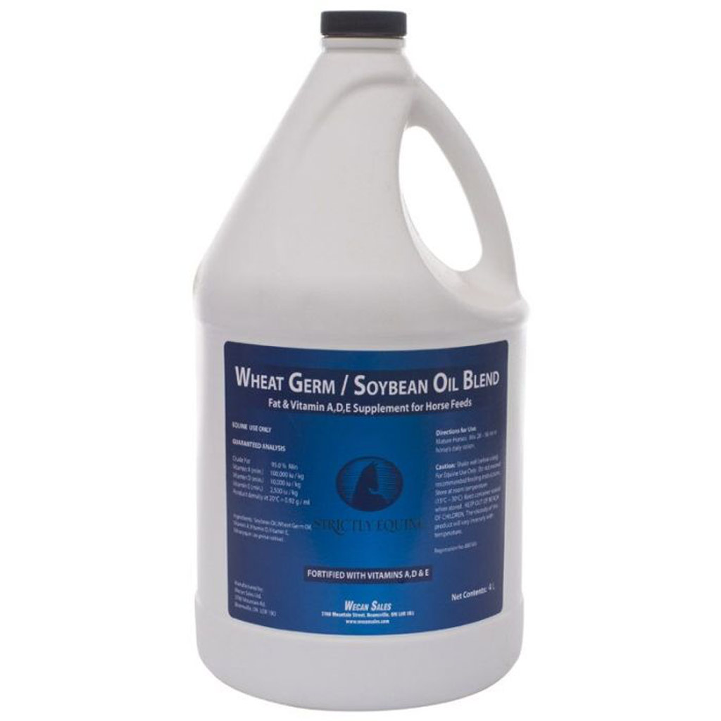 STRICTLY EQUINE WHEAT GERM/SOYBEAN OIL BLEND 4L