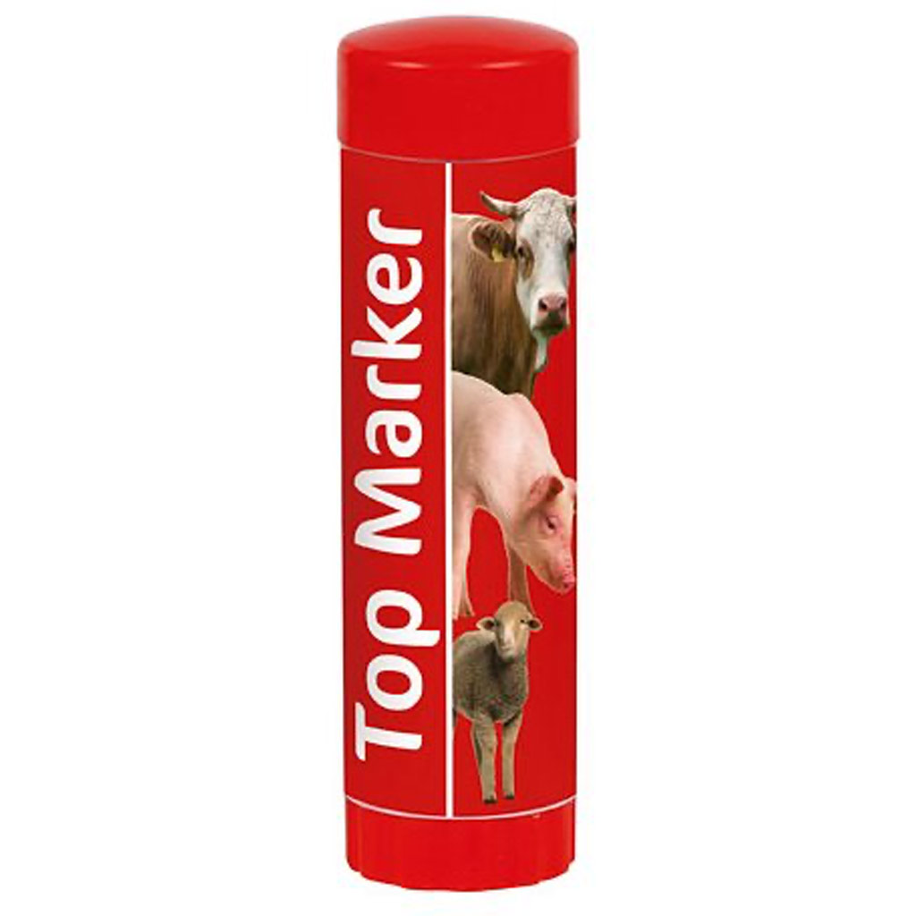TOP MARKER MARKING STICK RED 10/BOX