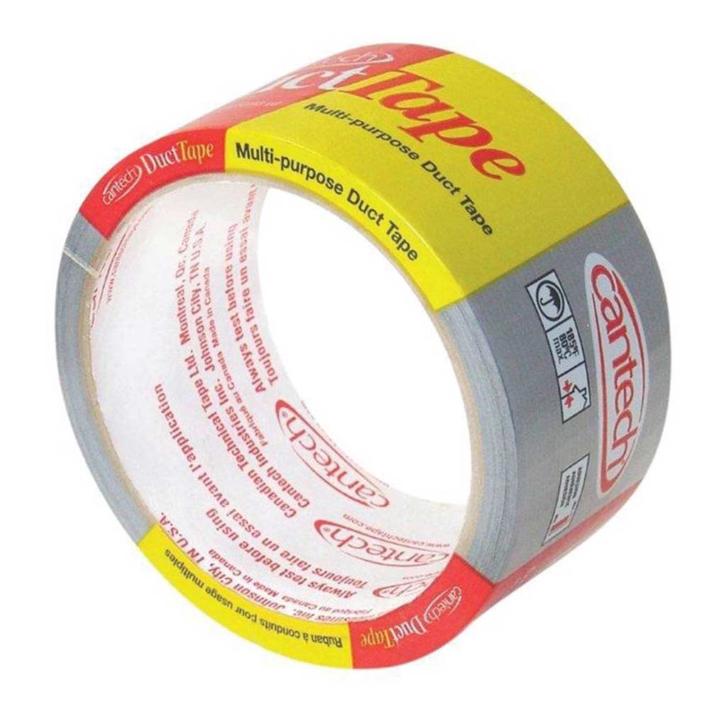 CANTECH DUCT TAPE SILVER 10MX48MM
