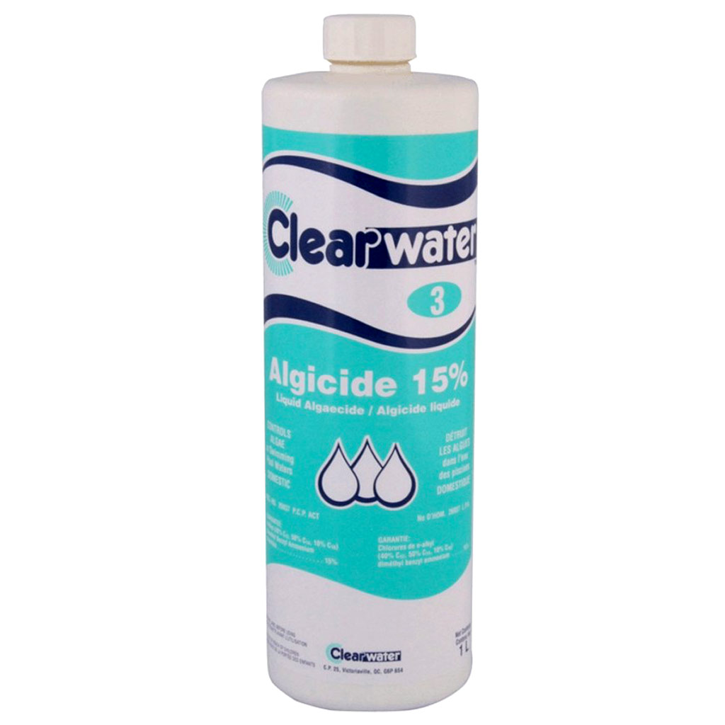 CLEAR WATER POOL ALGAECIDE 3.78L