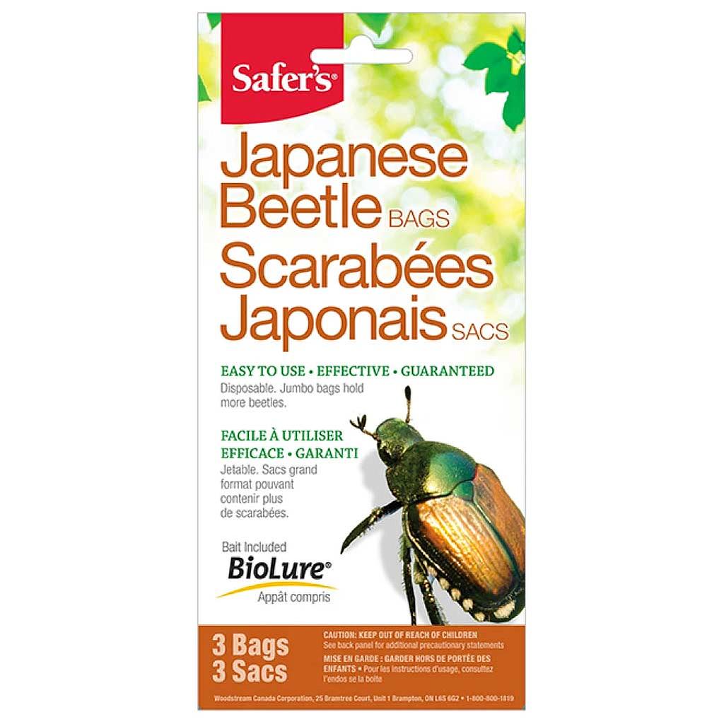 SAFER'S JAPANESE BEETLE BAGS - 3 BAGS
