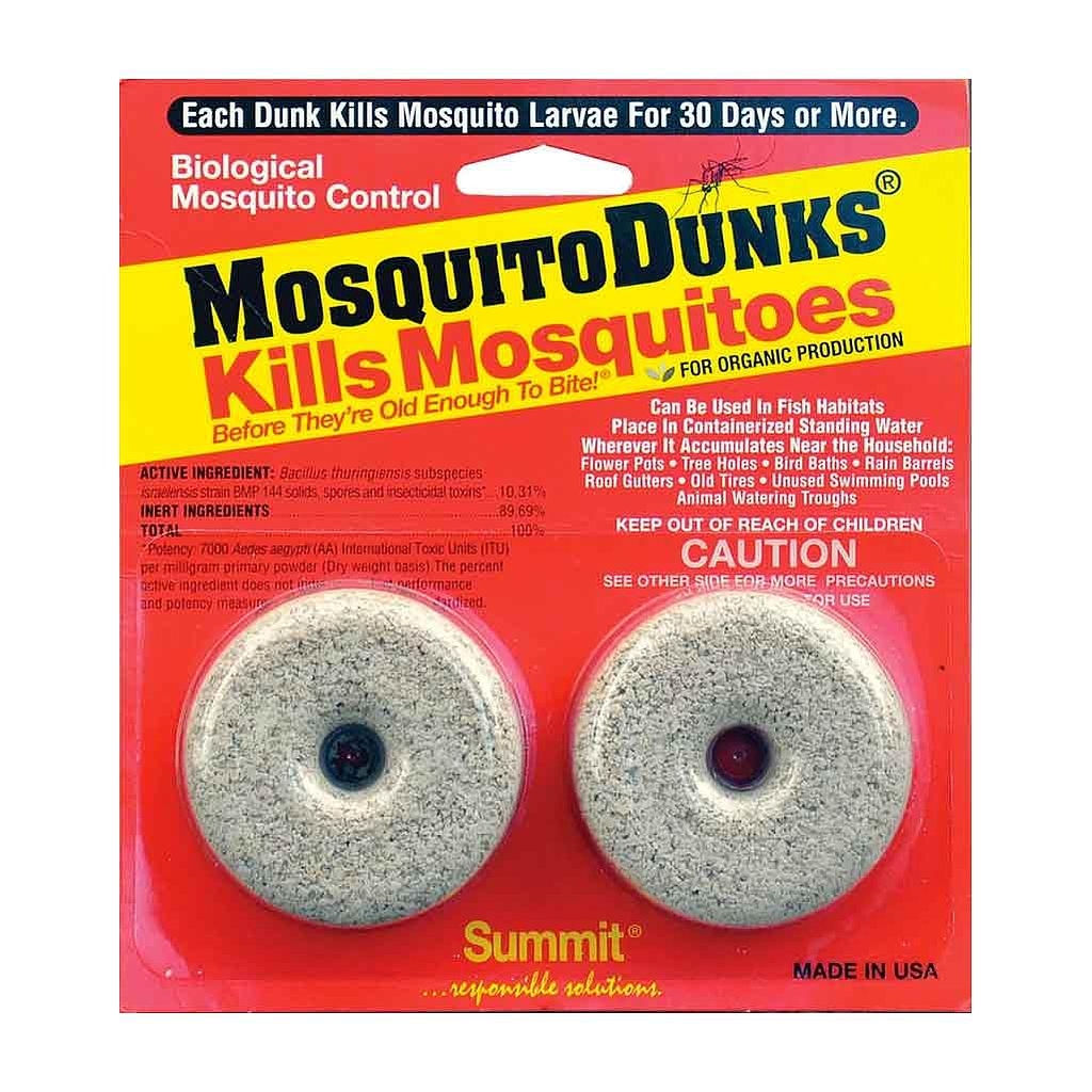 DMB - SUMMIT CHEMICAL MOSQUITO DUNKS 2PK