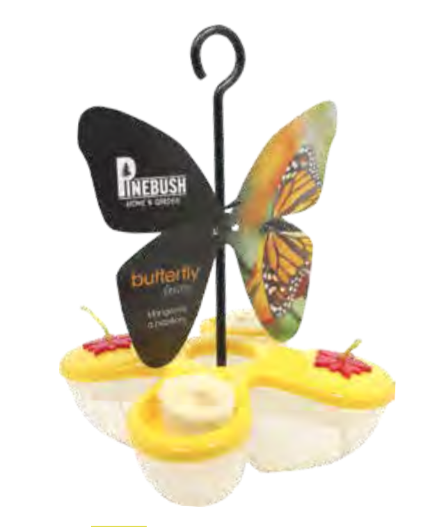 PINEBUSH BUTTERFLY FEEDER POLYRES
