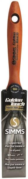 SIMMS GOLDEN TOUCH WALL BRUSH NYLON/POLY 1-1/4&quot;W