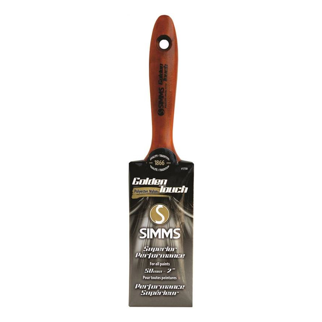 SIMMS GOLDEN TOUCH WALL BRUSH NYLON/POLY 2&quot;W