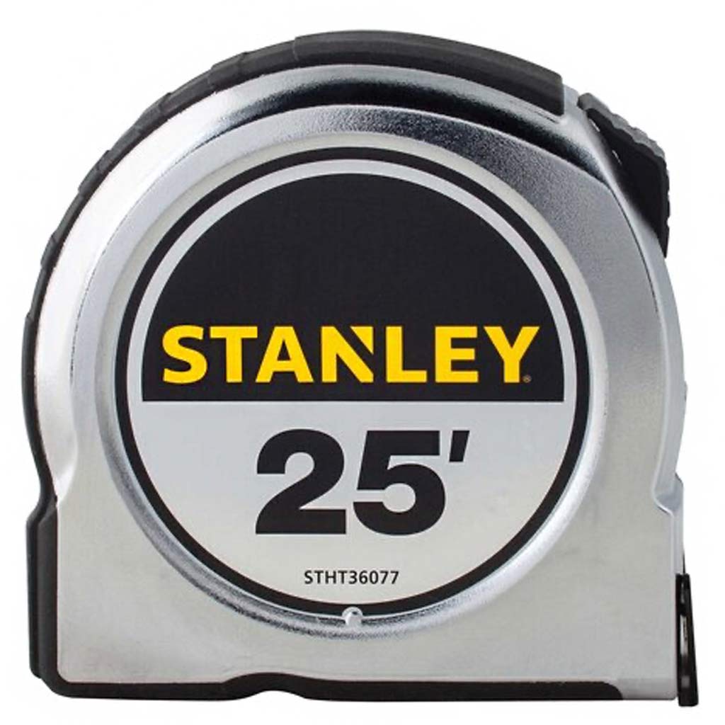 DMB - STANLEY MEASURING TAPE ABS CHROME CASE, 25'L