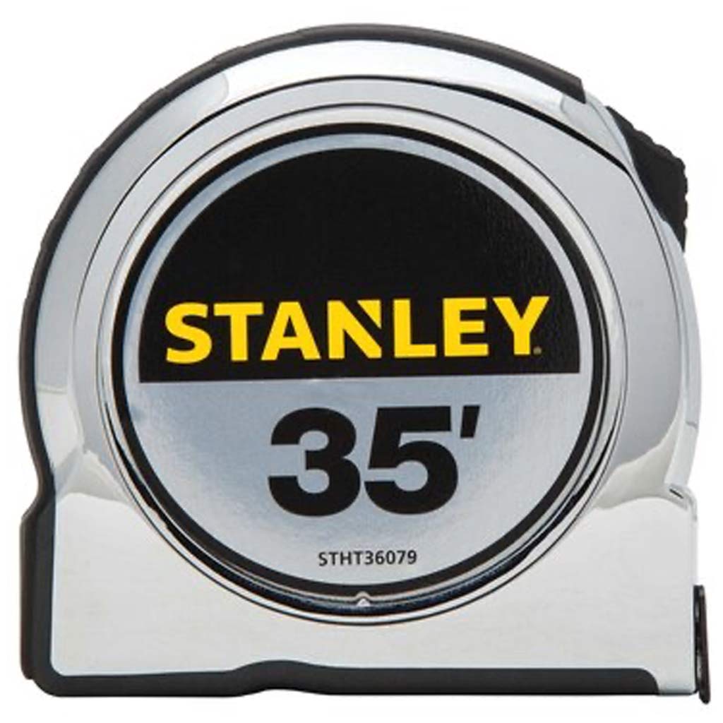 DMB - STANLEY MEASURING TAPE ABS CHROME CASE, 35'L