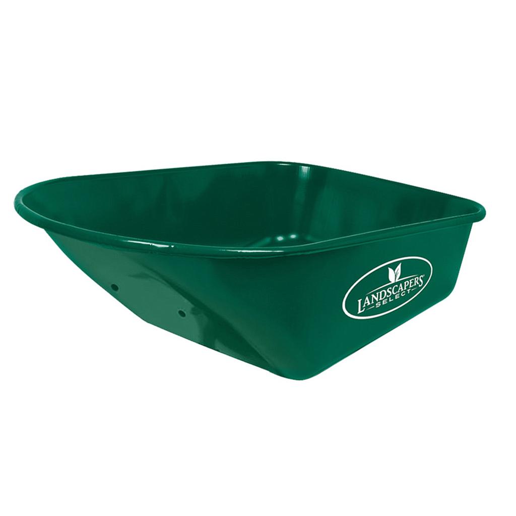 LANDSCAPERS SELECT 34571 WHEELBARROW STL GRN 6 CU FT TRAY ONLY  (FOR 178-019776)