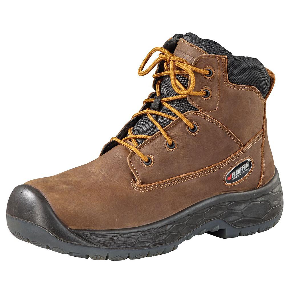 DMB - BAFFIN ARVIN 6&quot; SAFETY BOOT BROWN SIZE 8 