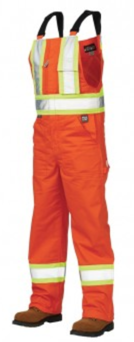 DMB - WORK KING HIVIS P/C UNLINED OVERALL BLAZE MED