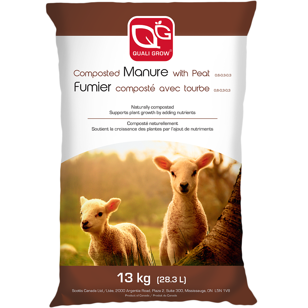 DR - QUALI GROW COMPOSTED SHEEP MANURE 28.3L