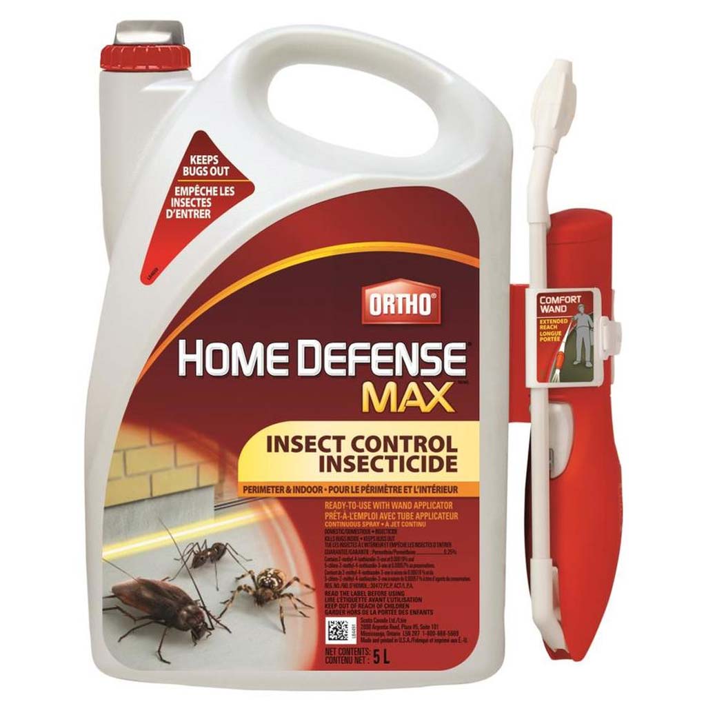 ORTHO HOME DEFENSE MAX PERIMETER INDOOR INSECT CONTROL 4L W/ WAND