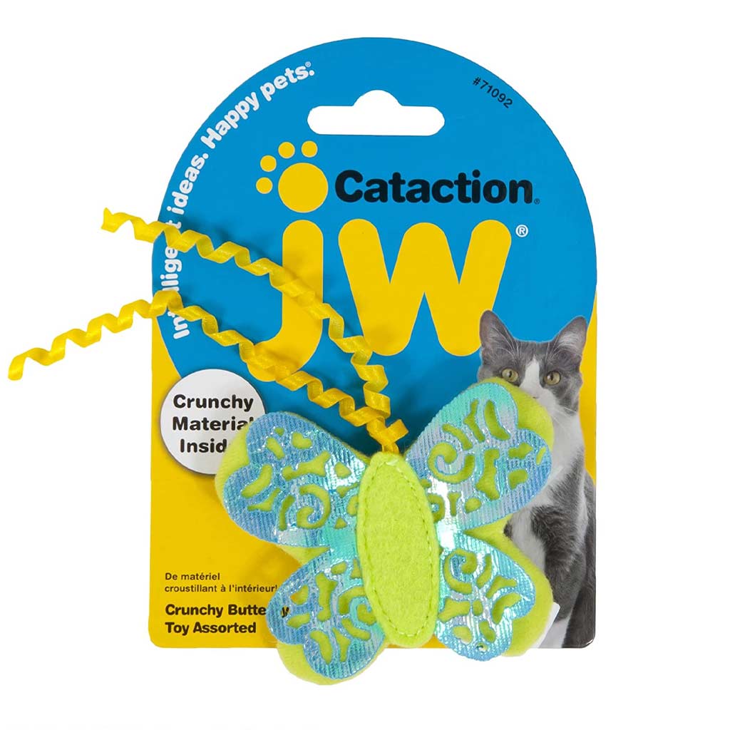 DMB - DMB - JW CATACTION CRUNCHY BUTTERFLY TOY