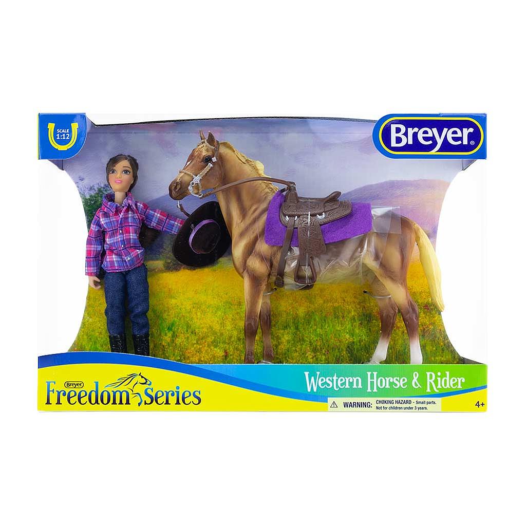DV - BREYER WESTERN HORSE AND RIDER