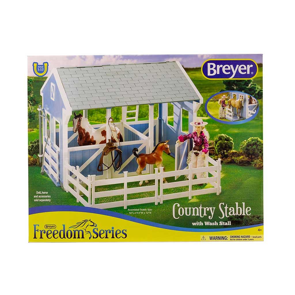 DR - BREYER COUNTRY STABLE W/WASH STALL