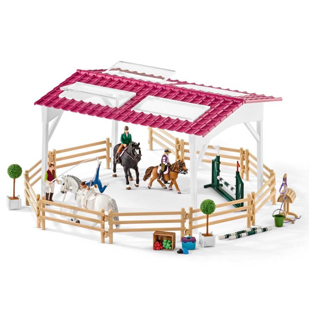 DMB - SCHLEICH HC RIDING SCHOOL W/RIDERS AND HORSES