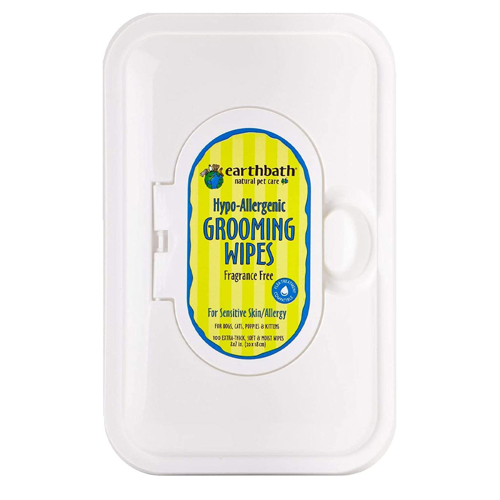 DMB - EARTHBATH HYPO GROOMING WIPES 100CT
