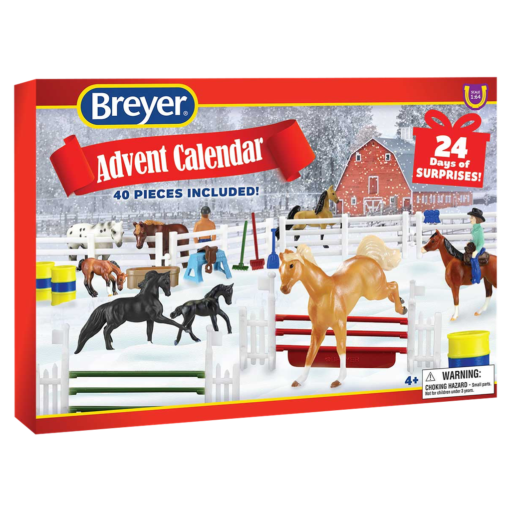 BREYER ADVENT CALENDAR HORSE PLAY SET