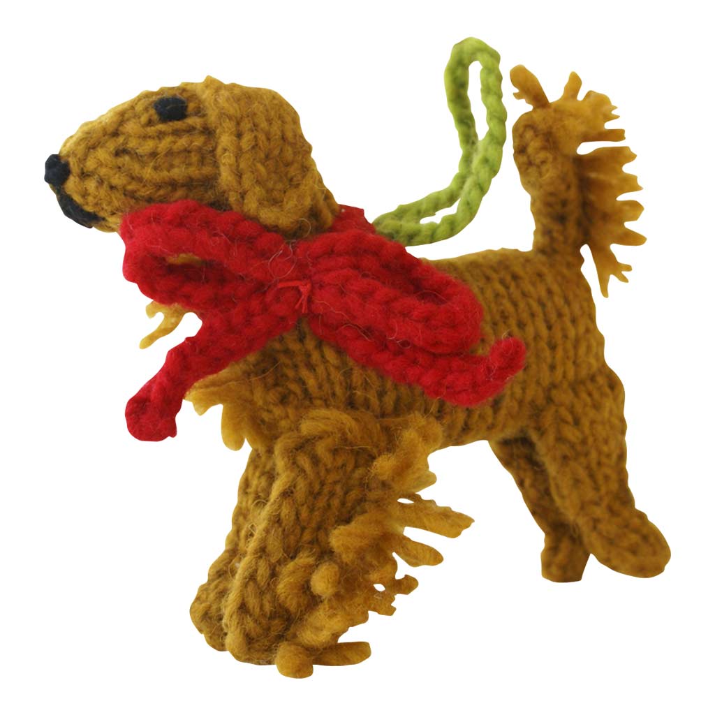 DMB - CHILLY DOG KNIT ORNAMENT- GOLDEN RETRIEVER