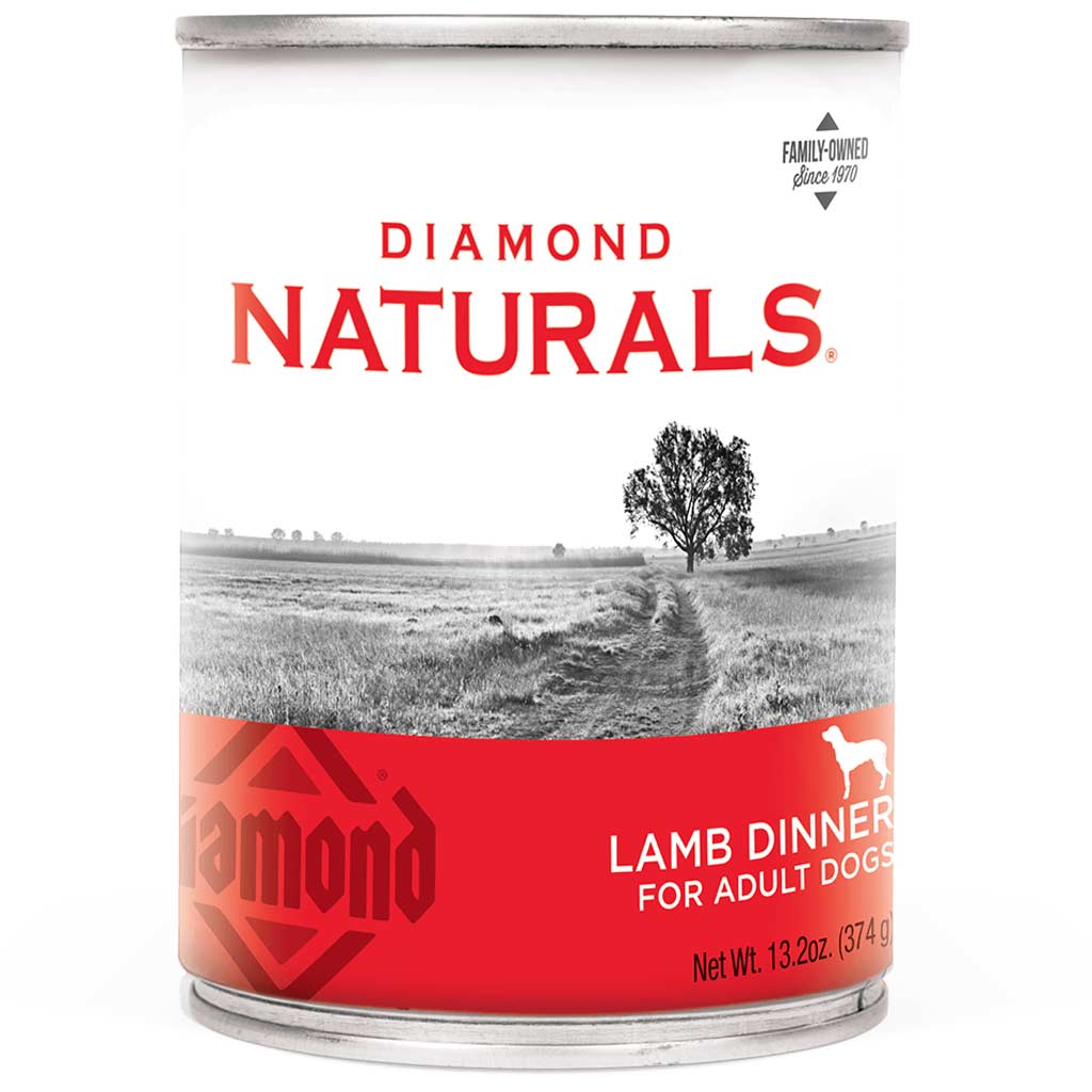 DMB - DIAMOND NATURALS DOG 13.2OZ LAMB DINNER CAN 