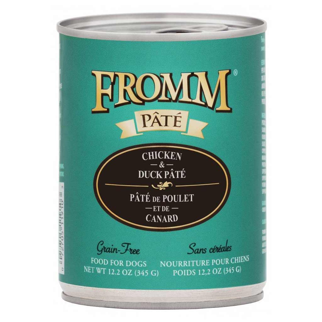 FROMM DOG GOLD CHICKEN &amp; DUCK PATE 12OZ