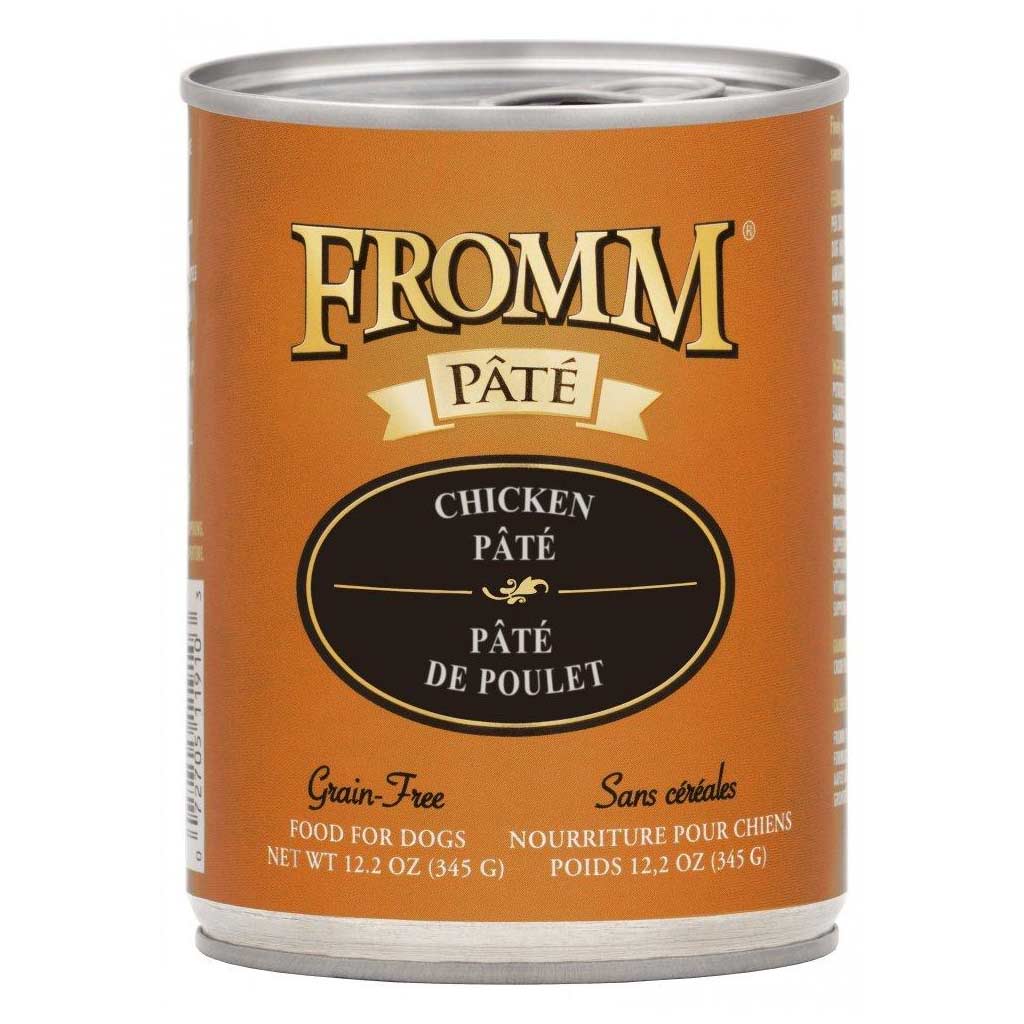 FROMM DOG GOLD CHICKEN PATE 12OZ