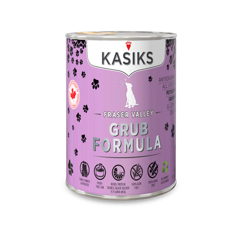 DMB - KASIKS DOG FRASER VALLEY GRUB CAN 354GM 