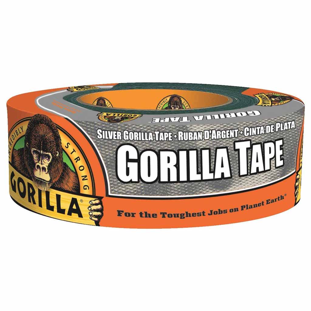 GORILLA DUCT TAPE SILVER 30YD X 1.88&quot;