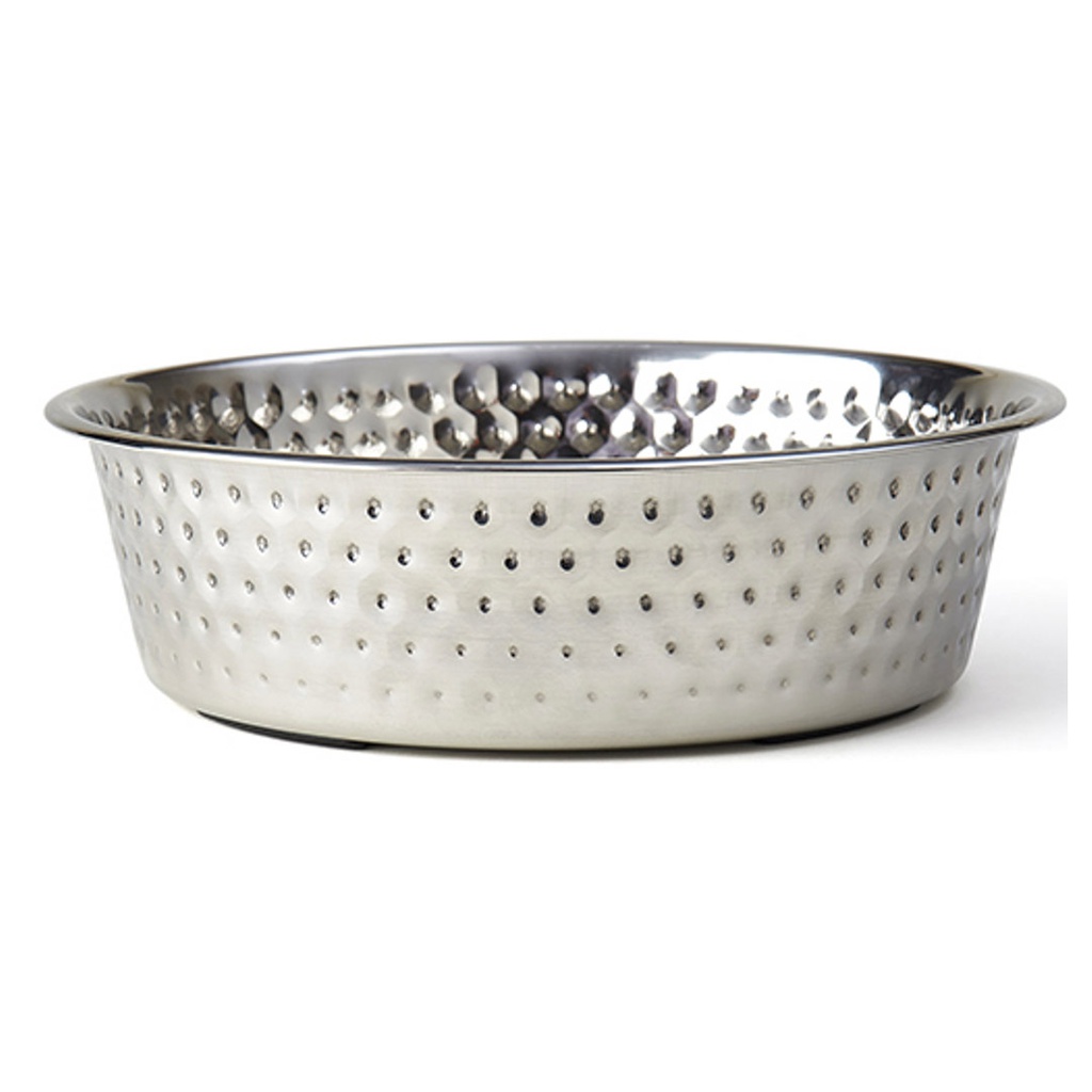 PETRAGEOUS CRETE HAMMERED STAINLESS BOWL 6.50&quot; 1.50PINT