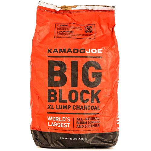 KAMADO JOE BIG BLOCK LUMP CHARCOAL 20LBS