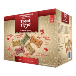 [10040678] TREAT TIME ASSORTED FLAVOURS MED 7LB