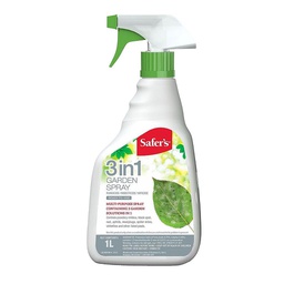 [10042570] SAFER'S 3 IN 1 GARDEN INSECT SPRAY 1L
