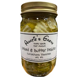 [10049824] AUNTIE'S GROVE BREAD &amp; BUTTER PICKLES 