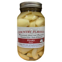 [10049868] COUNTRY FLAVOUR 1L CANNED PEARS  