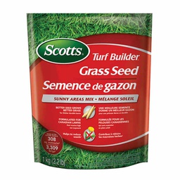 [10072004] SCOTTS TURF BUILDER SUNNY AREAS GRASS SEED MIX 1KG