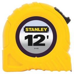[10056042] DMB - STANLEY MEASURING TAPE ABS CASE YELLOW, 12'L