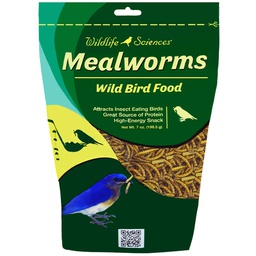 [10060506] WILDLIFE SCIENCE DRIED MEALWORMS 198G