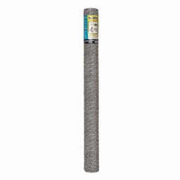 [10063380] JACKSON WIRE POULTRY NETTING 20GA 50'LX48&quot;W, 1&quot; HEX MESH GALV.