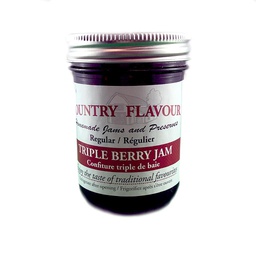 [10063776] COUNTRY FLAVOUR 250ML TRIPLE BERRY JAM
