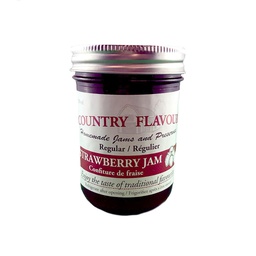 [10063786] COUNTRY FLAVOUR 250ML STRAWBERRY JAM