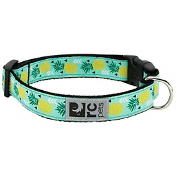 [10064644] DMB - RC PETS CLIP COLLAR XS 5/8&quot; PINEAPPLE PARADE