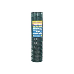 [10072680] JACKSON WIRE GARDEN FENCE POLY-COATED 16GA 50'LX36&quot;H, 2X3&quot; MESH GALV. GREEN