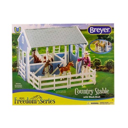 [10082678] DR - BREYER COUNTRY STABLE W/WASH STALL