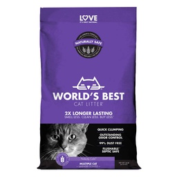 [10083222] WORLD'S BEST CAT LITTER MULTI CAT SCENTED 14LB