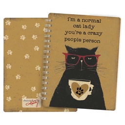 [10084060] DMB - CANDYM SPIRAL NORMAL CAT LADY NOTEBOOK