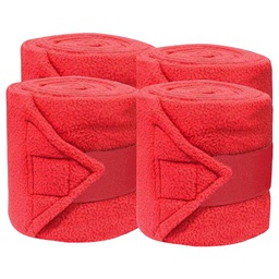 [10086604] VACS POLO BANDAGES SET OF 4 RED