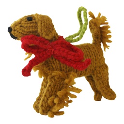 [10087790] DMB - CHILLY DOG KNIT ORNAMENT- GOLDEN RETRIEVER