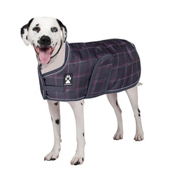 [10088210] SHEDROW K9 GLACIER DOG COAT POTENT PURPLE PLAID XL