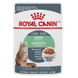 [10088648] ROYAL CANIN CAT WET DIGEST SENSITIVE CHUNKS IN GRAVY 85G  